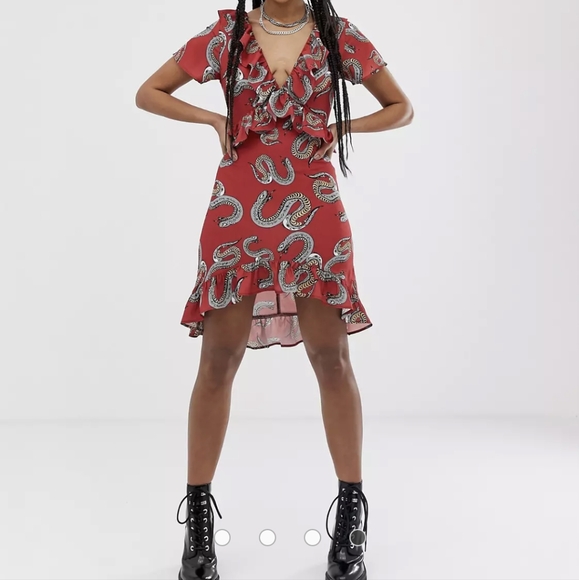 Sacred Hawk Tea Dress - Picture 2 of 11